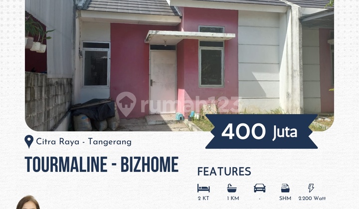 Rumah Siap Huni di Citra Raya Tangerang - Tourmaline Bizhome 400 Jutaa! 1