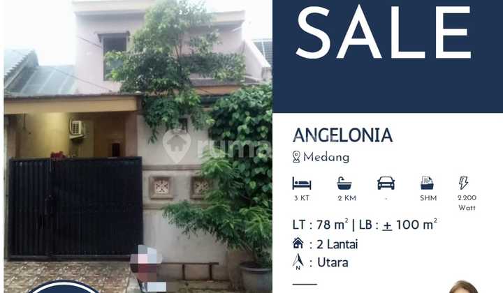 Quick Sale - Angelonia House, Gading Serpong Medang, Strategic Location Behind Pascal Cluster, Easy Access to Public Facilities, Schools, Dining, and Shopping Centers. 1