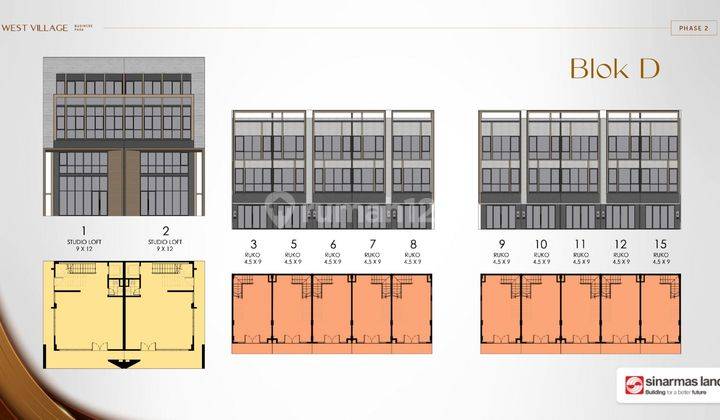 Ruko West Village Bsd Di Kawasan Komersil Harga Mulai 3 Man 2