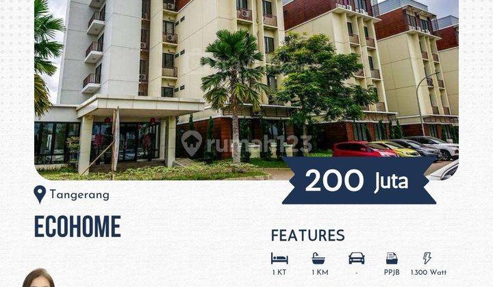 Turun Harga Jual Cepat Apartemen Ecohome Citra Raya. Tangerang  1