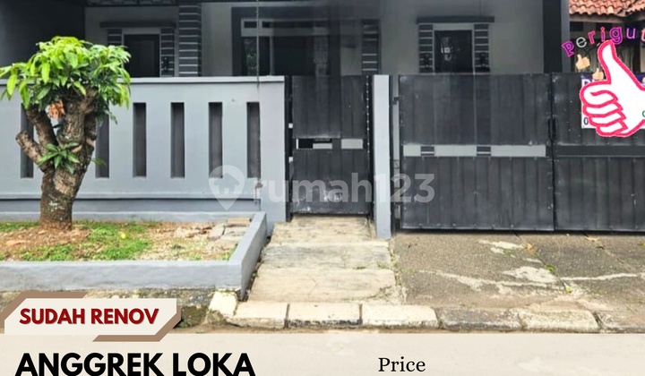 Rumah disewakan Nyaman & Luas di Graha Raya – Anggrek Loka, 3+1 KT, 60 Juta/Tahun 1