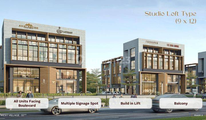 Ruko West Village Bsd 4 Lantai Lokasi Sangat Strategis Mulai 7 Man 2