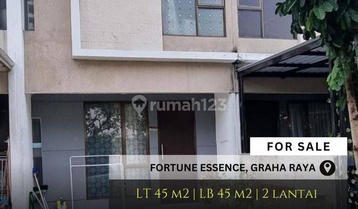  Rumah Bagus SHM - Sertifikat Hak Milik Unfurnished di graha raya Bintaro Jaya fortune, Graha Raya 1