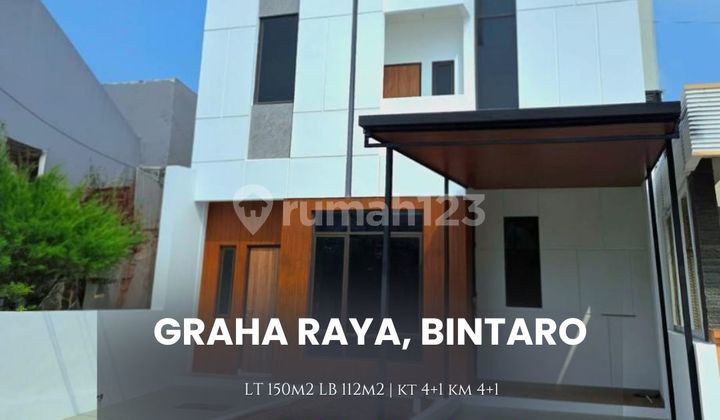Rumah Bagus SHM di Graha Raya Bintaro, Jl. Perigi Raya, Perigi, Pondok Aren, Kota Tangerang Selatan, Banten, Indonesia, 78773, Bintaro