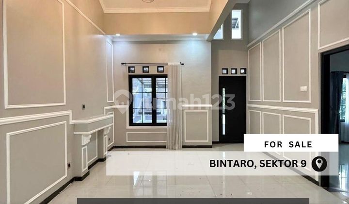 Rumah Bagus SHM di Bintaro Sektor 9