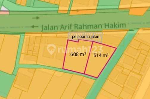 Strategic Commercial Land - Arif Rahman Hakim, Depok Strategic Commercial Land - Arif Rahman Hakim, Depok