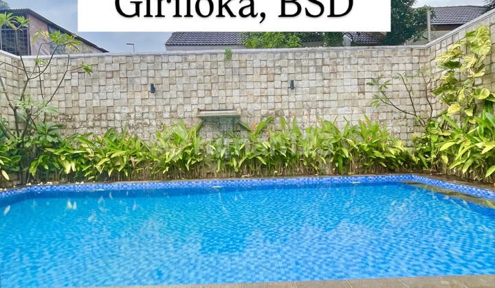 Dijual Rumah Mewah Giriloka Bsd Ada Kolam Renang Rumah SHM Bagus di Serpong Dijual Rumah Mewah Giriloka Bsd Ada Kolam Renang Rumah SHM Bagus di Serpong