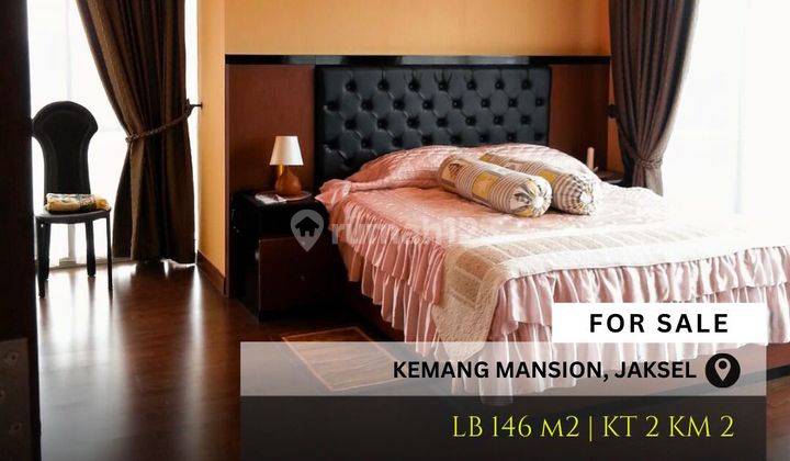 Apartemen Hook Eksklusif Di Kemang Mansion - Siap Huni, Harga Terjangkau Kemang Mansion Apartemen Furnished Bagus 2 Kamar Tidur 1