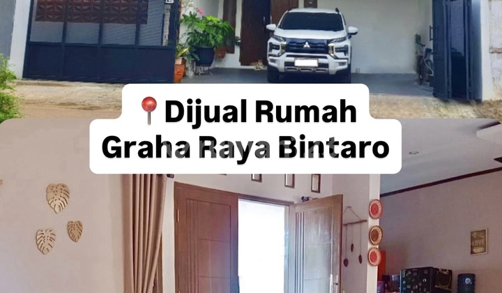 Dijual Rumah Bagus Graha Raya Bintaro Rumah Bagus di Bintaro SHM