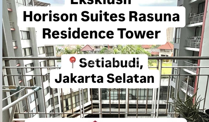 For Sale Fast Horizon Suites & Residence Rasuna South Jakarta 3 Bedroom Apartment Furnished For Sale Fast Horizon Suites & Residence Rasuna South Jakarta 3 Bedroom Apartment Furnished