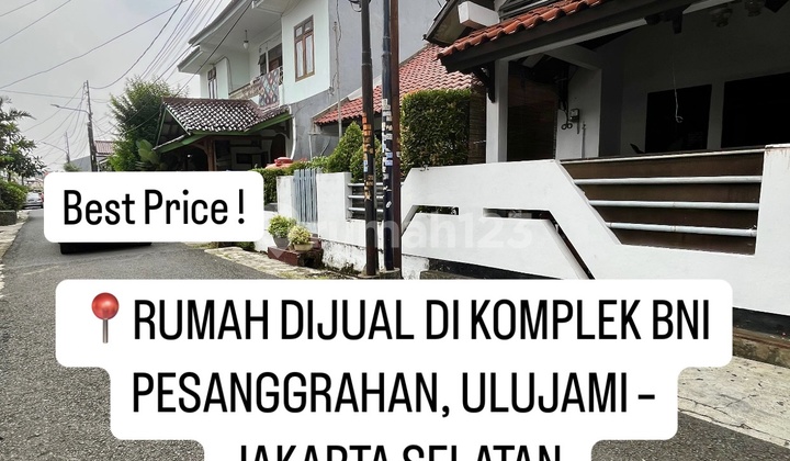 Rumah Dijual Di Komplek Bni Pesanggrahan Ulujami Jakarta Selatan Rumah Butuh Minim Renovasi di Pesanggrahan SHM Rumah Dijual Di Komplek Bni Pesanggrahan Ulujami Jakarta Selatan Rumah Butuh Minim Renovasi di Pesanggrahan SHM