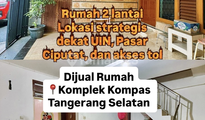 House For Sale Attractive Price Kompas Complex Ciputat South Tangerang