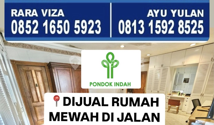 Dijual Rumah Mewah Pondok Indah Di Jalan Gedung Hijau Rumah SHM Bagus di Pondok Indah