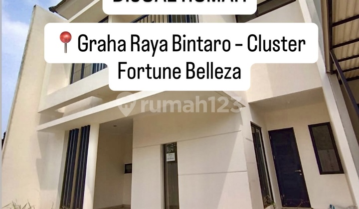 Dijual Rumah Graha Raya Bintaro Cluster Fortune Belleza Rumah Bagus SHM di Bintaro Dijual Rumah Graha Raya Bintaro Cluster Fortune Belleza Rumah Bagus SHM di Bintaro