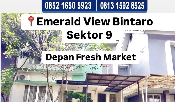 Dijual Cepat Rumah Mewah Di Emerald View, Bintaro Rumah Butuh Minim Renovasi di Bintaro SHM