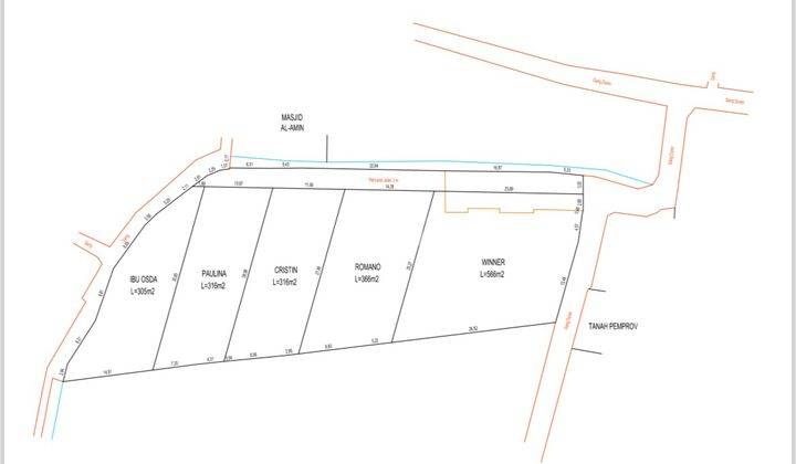 Tanah 1869m² Strategis Di Munjul – Cocok Untuk Perumahan,  Langsung Tanpa Perantara 2