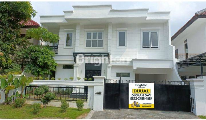 Villa Bukit Mas, Amerika Style, Dekat Mayjend Sungkono, Siap Huni, Luas 240 m2 1