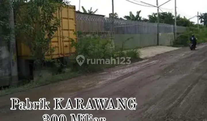 Bekas Pabrik Makanan Langsung Tol Karawang Timur 1