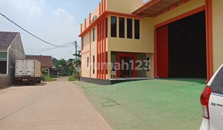 Dijual Gudang 2 Lantai Kawasan Segitiga Emas Cileungsi Cocok untuk Pabrik, Workshop, Gor Maupun Storage