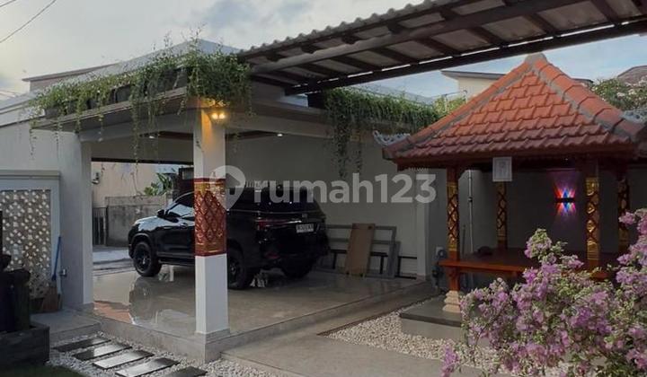 Rumah Cantik Renon Denpasar Bali semi furnished lingkungan bersih dan tenang cocok untuk rumah pribadi maupun villa 2