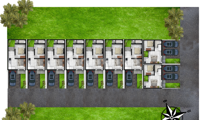 Rumah Modern Minimalis Di Denpasar Barat