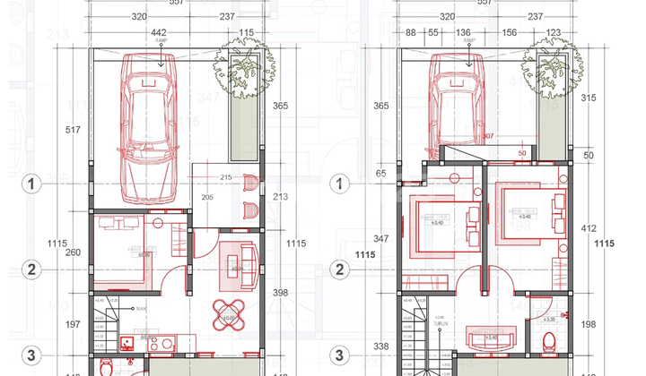 Rumag Baru 2 Lantai Konsep Minimalis Di Denpasar Utara