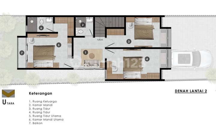 Luxury Affordable House In Dalung 2