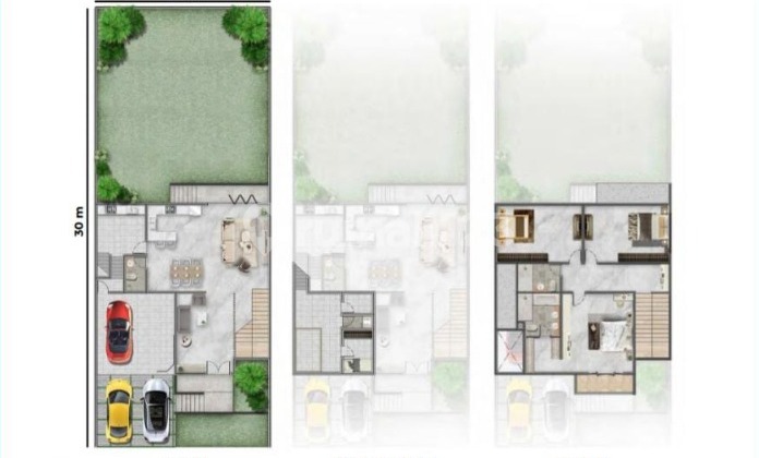 Brand New Rumah Pantai Bukit Villa PIK 2 12x30 3+1KT Siap Huni 2