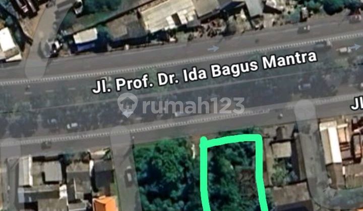 Land on Ida Bagus Mantra Main Road, Ketewel, Gianyar, Bali