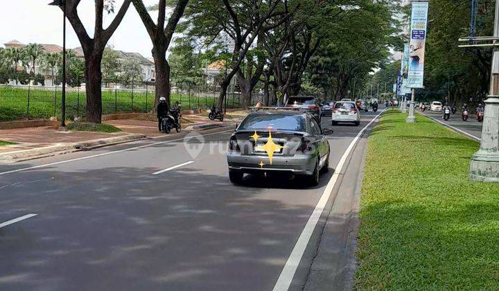 Dijual Tanah Kavling Komersil Satu Satunya Di Jalan Utama Lippo Village Tangerang