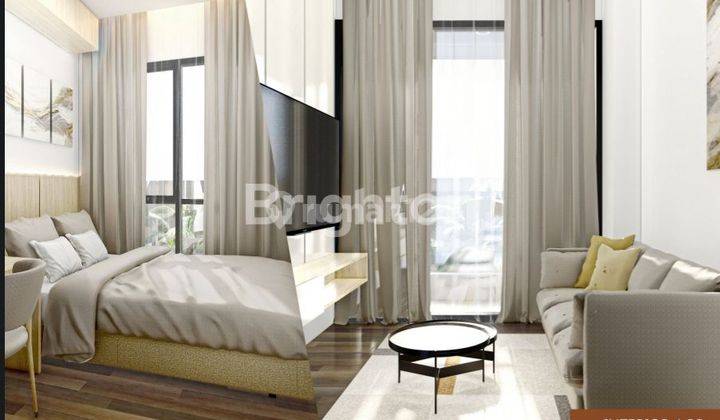 kamar tidur apartment talun, dekat bandara, kota
