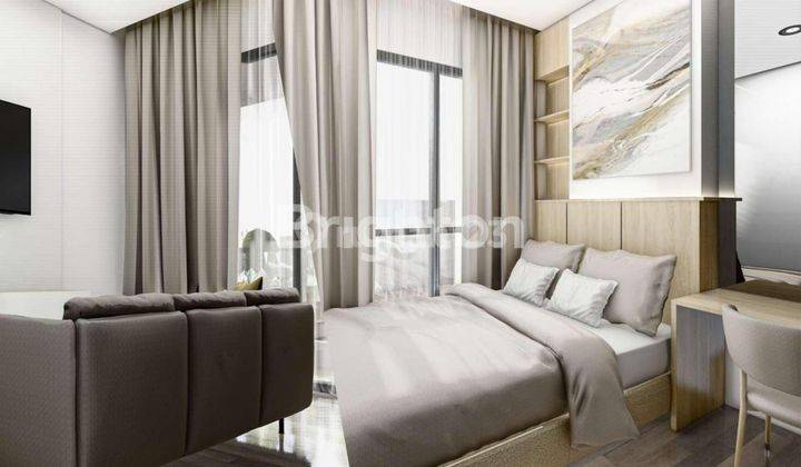 kamar tidur apartment talun, dekat bandara, kota