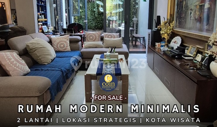 RUMAH MINIMALIS MODERN KOTA WISATA 1