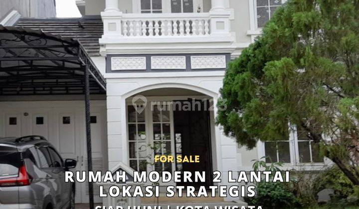 Rumah 2 Lantai Siap Huni Lokasi Strategis di Kota Wisata, Bogor 2