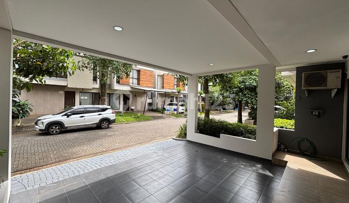 Rumah 8x15 Furnished Interior Cakep di Prestigia Eminent BSD 2