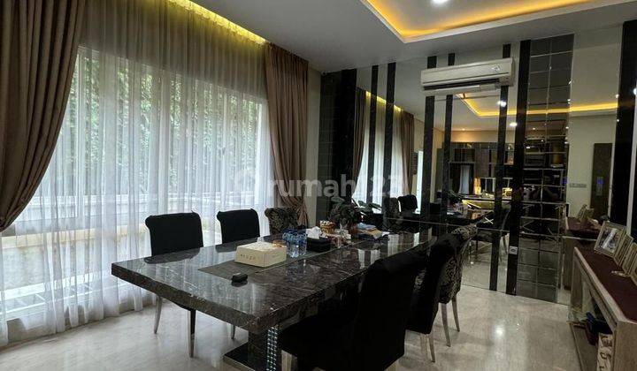 Rumah Hoek Fully Furnished 3lantai Plus Basement Di Gading Serpong 1