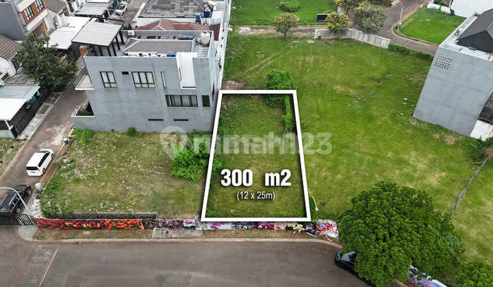 Kavling Dijual Di Metland Puri Hadap Danau Jalanan Lebar