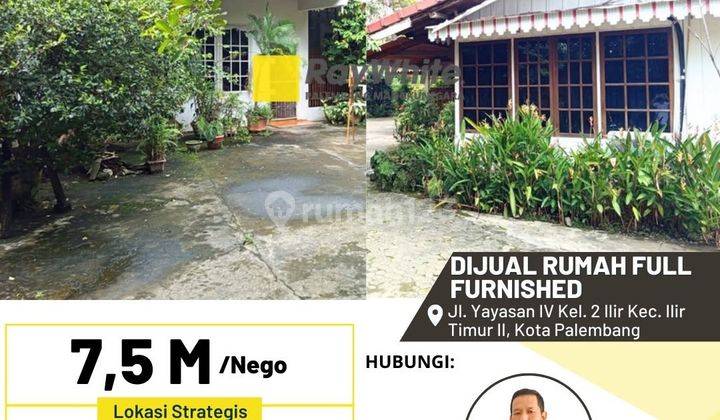 Rumah Dijual Cepat beserta isinya (Full Furnish) Lemabang Palembang 1