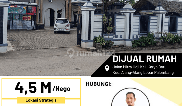 Rumah Dijual dekat Asrama Haji Km 10 Palembang 1