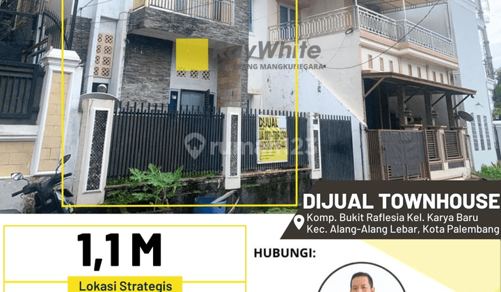 Dijual Town House dekar JM Sukarame Palembanh 1