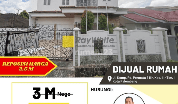 Rumah  2 Lantai Kota Palembang 1