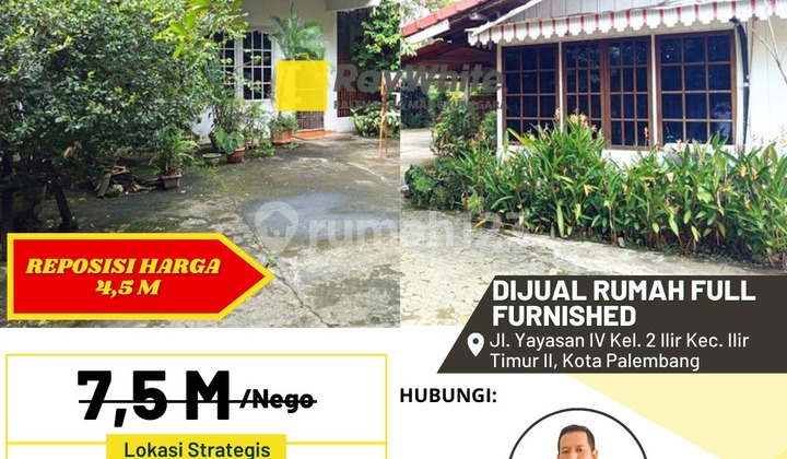 Dijual Rumah Full Furnised dekat JM Lemabang 1