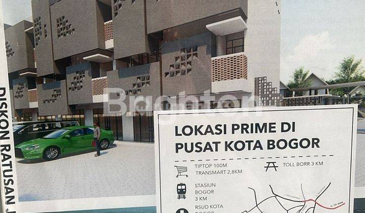 Di sewa Ruko Baru 3 Lantai dengan Gaya Arsitektur Moder yang Ramah Lingjungan di Lokasi Prime Pusat Kota Bogor,  Cilendek Barat , Bogor Barat. 2