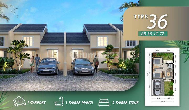 Rumah Murah Minimalis Di Krian Dekat Sidoarjo 2