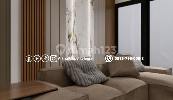 Rumah Dijual Jogja Kaliurang Siap Huni Semi Furnish 2