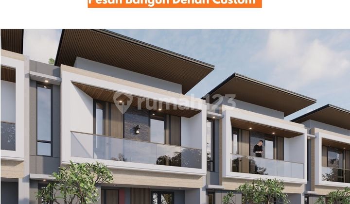 Rumah Dijual Jogja Pesan Bangun Denah Custom Jangkang Ngemplak Sleman