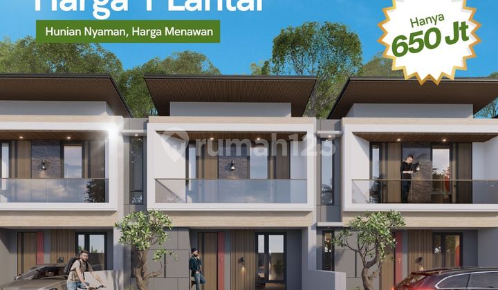 HARGA PROMO 5 UNIT PERTAMA CASH RUMAH 2 LANTAI NGEMPLAK SLEMAN JOGJA 