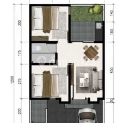 Dijual Rumah Citra Harmoni Cluster Cambrige Full Furnished 2