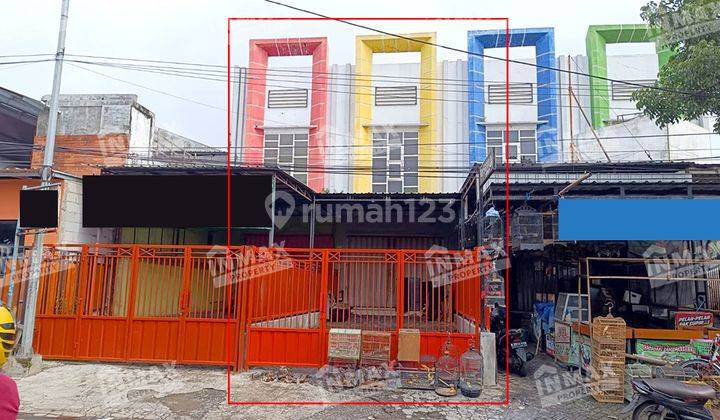 Ruko 2 Lantai Tengah Kota, Kawasan Padat Penduduk Dekat Pasar 1