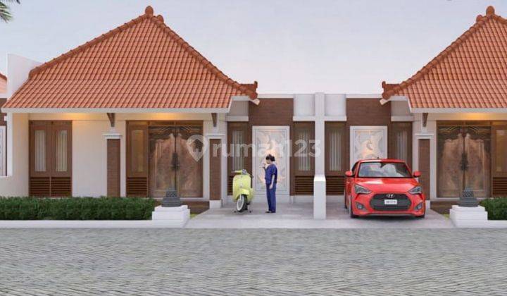 Rumah Cantik Konsep Borobudur Murah Magelang 1